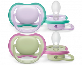 Avent Fopspeen +0M Ultra Air Pistache Lila