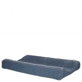 Koeka Aankleedkussenhoes Wafel Amsterdam Bluestone 45x73