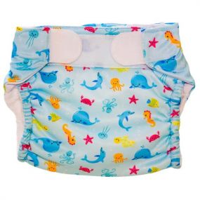 Freds Swim Academy Wasbare Zwemluier 9 Tot 16 kg