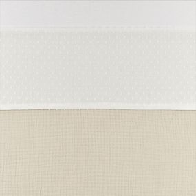 Meyco Baby Plume Wieglaken Offwhite - 75x100cm