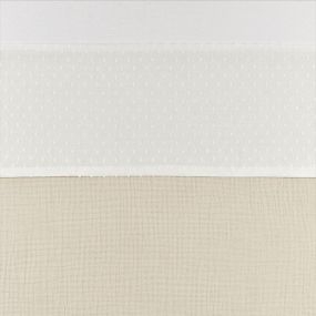 Meyco Baby Plume Wieglaken Offwhite - 75x100cm