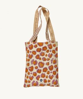 Doing Goods Leopard Single Plaid in Tote Bag Brown