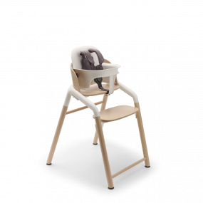 Bugaboo Kinderstoel Giraffe Neutral Wood White + Babyset