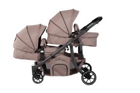 X Adventure Duo Kinderwagen Taupe