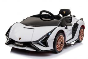 Cabino Elektrische Kinderauto Lamborghini Sian Wit