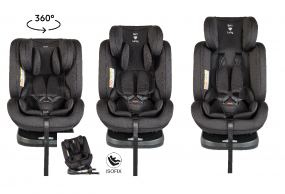 Born Lucky Autostoel Groep 0/1/2/3 Roadline SPS Black