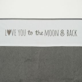 Meyco Ledikantlaken Love You To The Moon & Back 100 x 150 cm