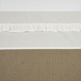 Meyco Wieglaken Ruffle Offwhite 75 x 100 cm