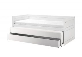 Lifetime Kajuitbed Met Logeerbed En Bedlade Wit