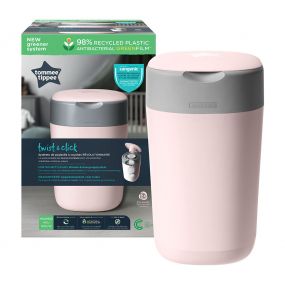 Sangenic Tommee Tippee Luieremmer Twist And Click Pink Eco