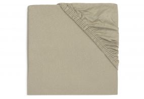 Jollein Hoeslaken Jersey Meegroei Ledikant 70 x 140 / 75 x 150 cm Olive Green