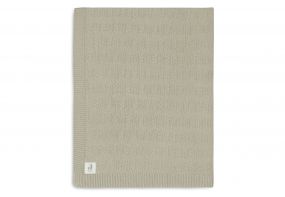 Jollein Wiegdeken 75 x 100 cm Grain Knit Olive Green