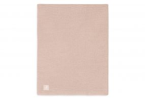 Jollein Wiegdeken 75 x 100 cm Basic Knit Wild Rose