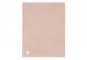 Jollein Wiegdeken 75 x 100 cm Basic Knit Wild Rose