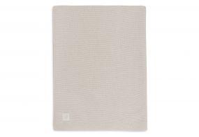 Jollein Deken Wieg 75x100cm Basic Knit Oatmeal