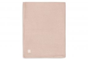 Jollein Wiegdeken 75 x 100 cm Basic Knit Wild Rose Fleece