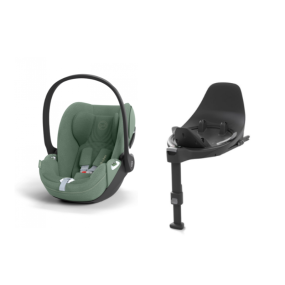 Cybex Autostoel Groep 0 Cloud T I Size Plus Leaf Green + Cybex Draaibare Base T Black
