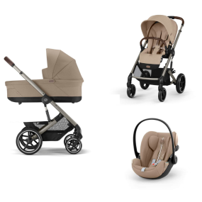 Cybex Kinderwagen 3 in 1 Balios S Lux Almond Beige | Beige