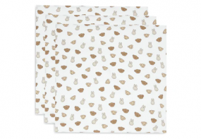 Jollein Hydrofiele Doek Small 70x70cm Miffy and Friends (3pack)