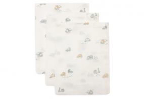 Jollein Hydrofiel Washandje 15x20cm On The Go (3pack)