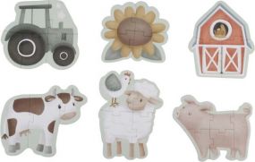 Little Dutch 6 in 1 Puzzel Little Farm FSC