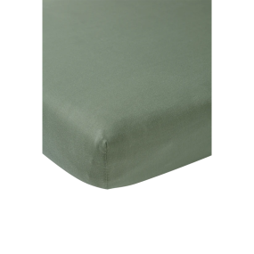 Meyco Hoeslaken Jersey Home Forest Green 90x200cm