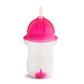 Munchkin Drinkbeker Click Lock Tip En Sip Straw Cup Roze 