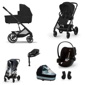 Cybex Kinderwagen 3 in 1 Balios Set XL Lux Moon Black | Black