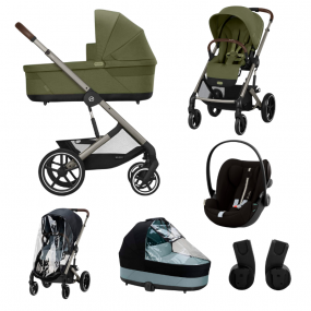 Cybex Kinderwagen 3 in 1 Balios Lux Set L Moss Green | Khaki