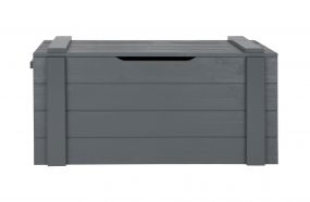 Woood Speelgoedkist Dennis Steel Grey