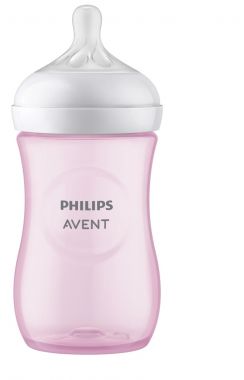 Avent Natural 3.0 Zuigfles 260 ml Roze