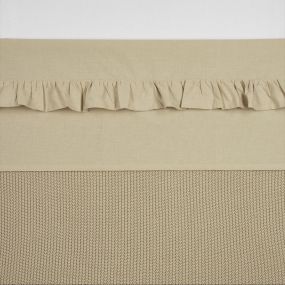 Meyco Wieglaken Ruffle Sand 75 x 100 cm