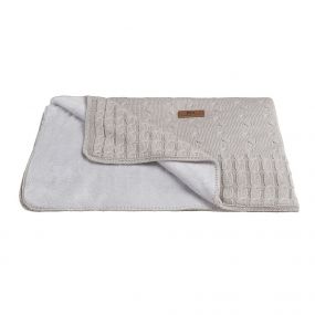 Baby's Only Wiegdeken Cable Teddy Leem 95x70 cm
