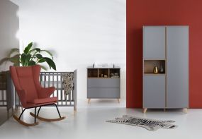 Quax Doorgroei Babykamer Loft Grey