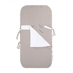 Baby's Only Zomer Voetenzak Autostoel Groep 0+ Reef Urban Taupe 