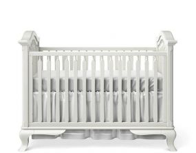 Born Lucky Baby Bed Romance Solid White