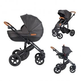 Born Lucky Kinderwagen 3 In 1 Rapsodie Zwart