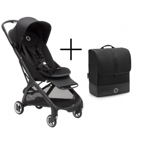 Bugaboo Buggy Butterfly Black Midnight Black