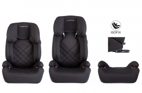 X Adventure Autostoel Groep 2 3 Cargofix Zwart