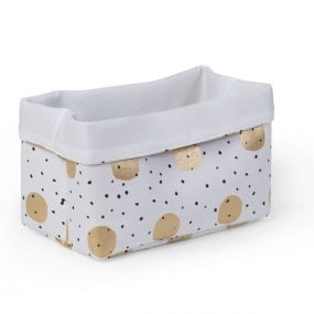 Childhome Opbergmand Canvas Gold Dots Size S
