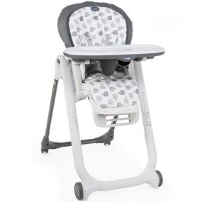 Chicco Meegroei Kinderstoel Polly Proges5 Grey 