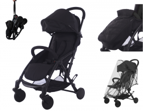 Cabino Buggy Compact Zwart 