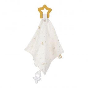 Little Dutch Knuffeldoekje met Bijtring Newborn Naturals