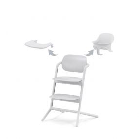 Cybex Lemo Kinderstoel 3 In 1 All White