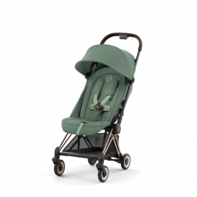 Cybex Buggy Coya Rosegold Leaf Green Dark Green