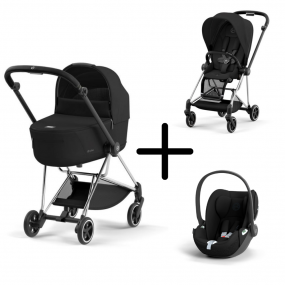 Cybex Mios 3 in 1 kinderwagen Chrome Black Sepia Black