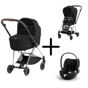Cybex Mios 3 in 1 kinderwagen Chrome Brown Sepia Black