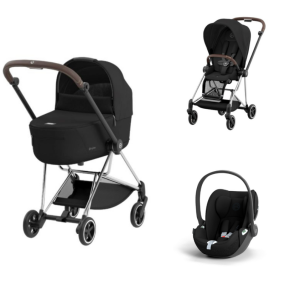 Cybex Mios 3 in 1 Kinderwagen Chrome Brown Sepia Black