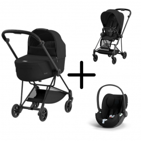 Cybex Mios 3 in 1 kinderwagen Matt Black Sepia Black