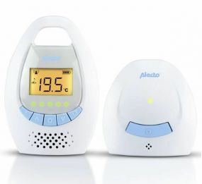 Alecto Digitale Babyfoon Met Display Wit Blauw